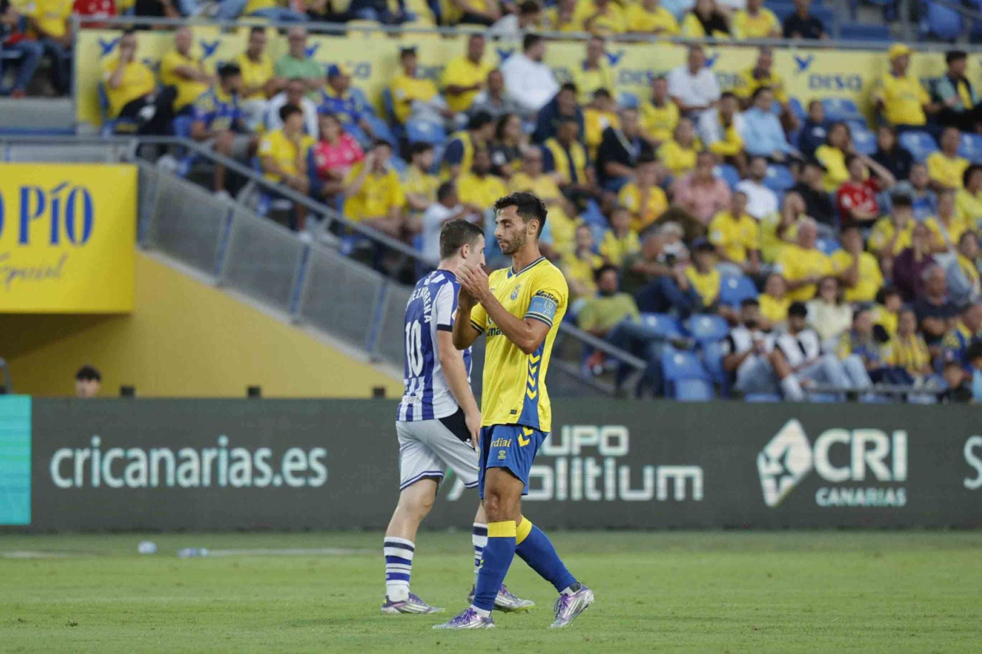UD Las Palmas ante la Real Sociedad B, en imágenes