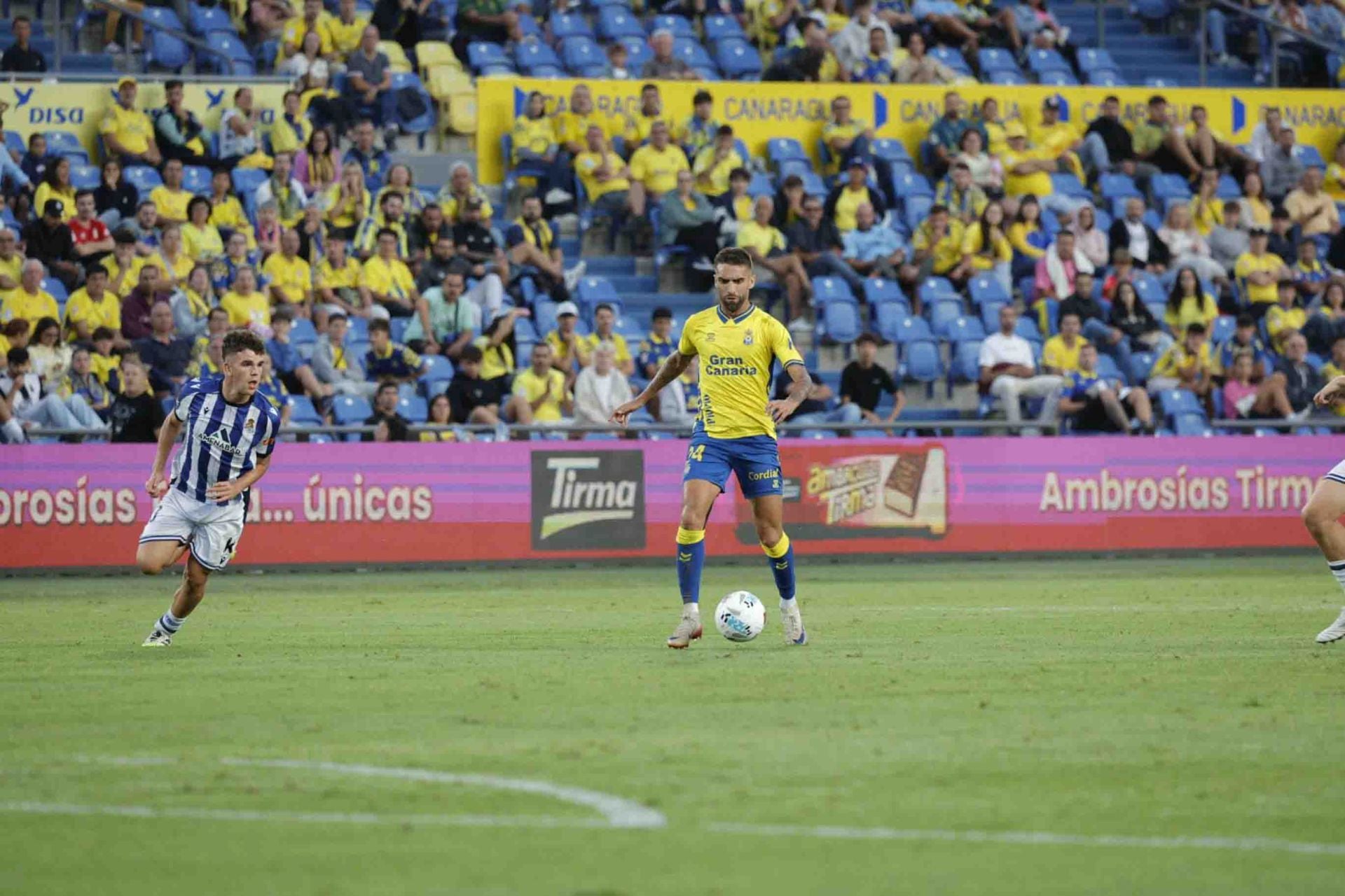 UD Las Palmas ante la Real Sociedad B, en imágenes