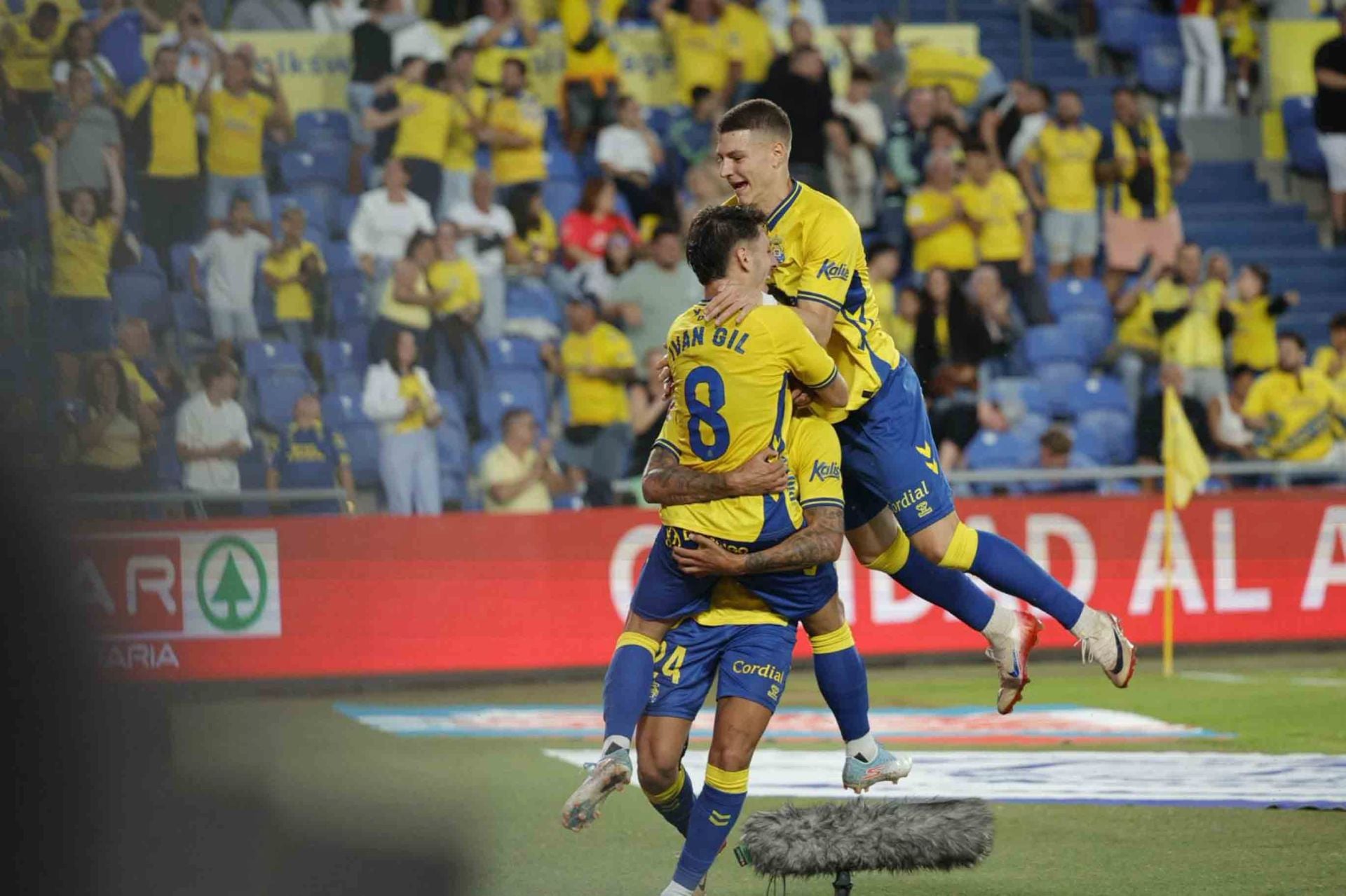 UD Las Palmas ante la Real Sociedad B, en imágenes
