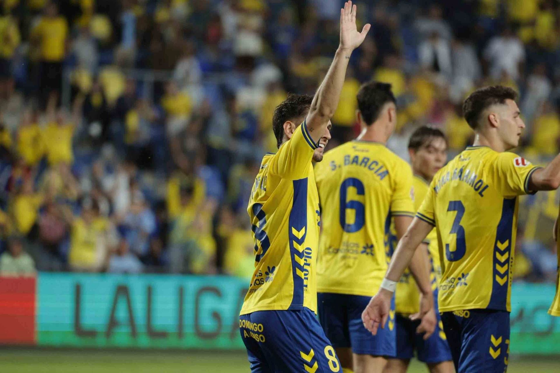 UD Las Palmas ante la Real Sociedad B, en imágenes