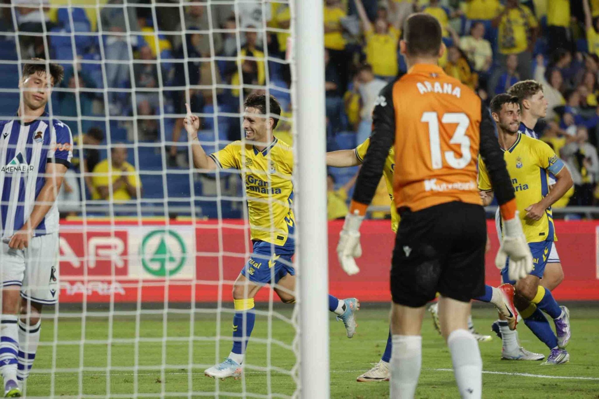 UD Las Palmas ante la Real Sociedad B, en imágenes