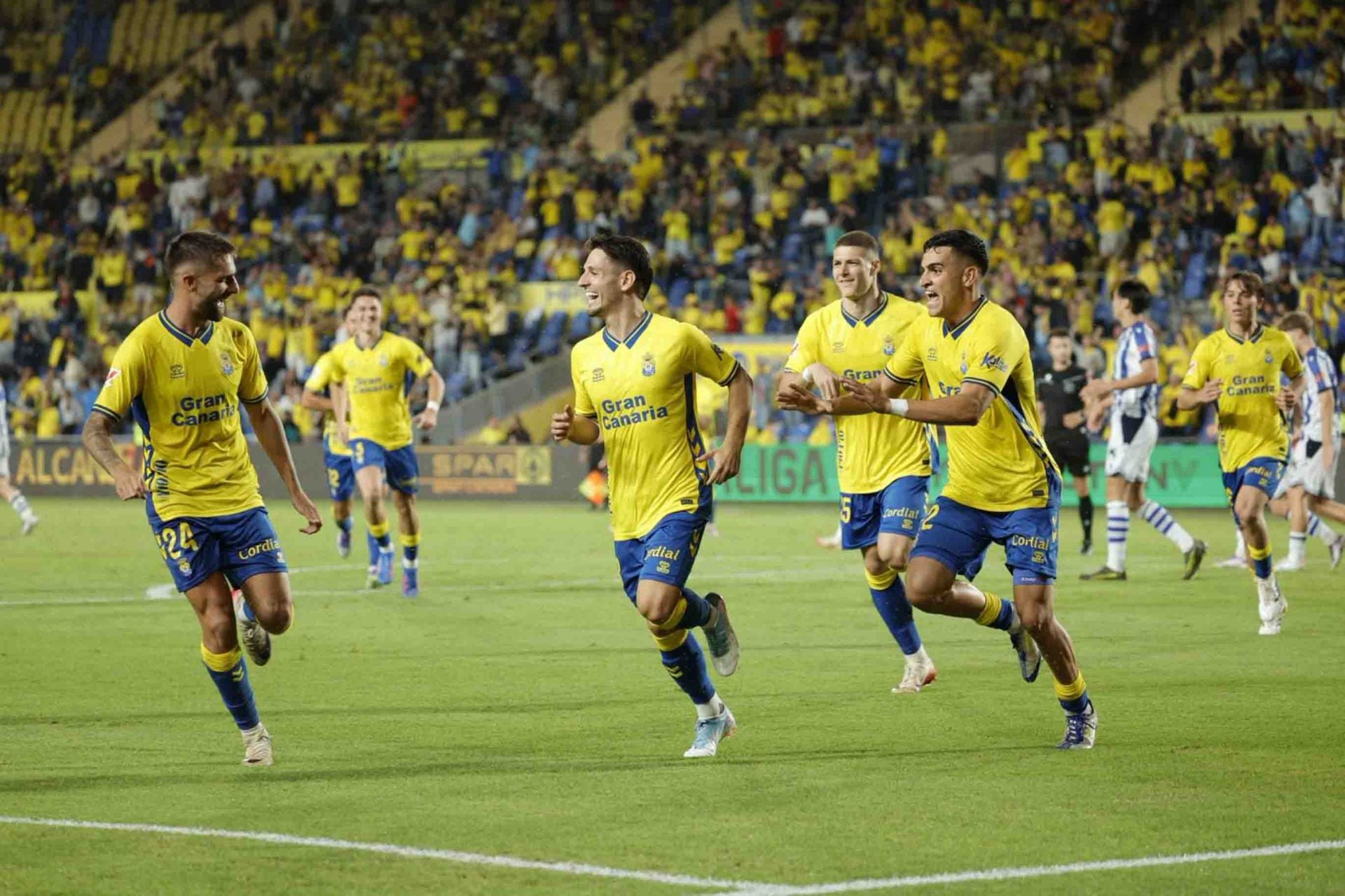 UD Las Palmas ante la Real Sociedad B, en imágenes