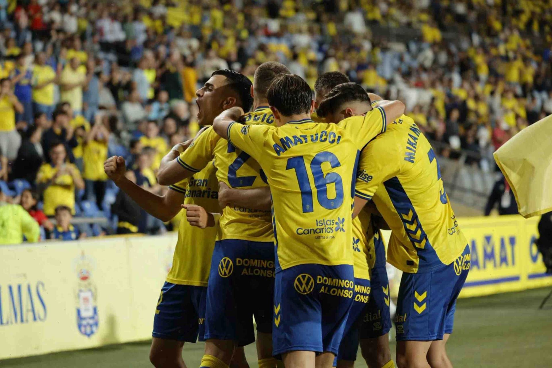 UD Las Palmas ante la Real Sociedad B, en imágenes