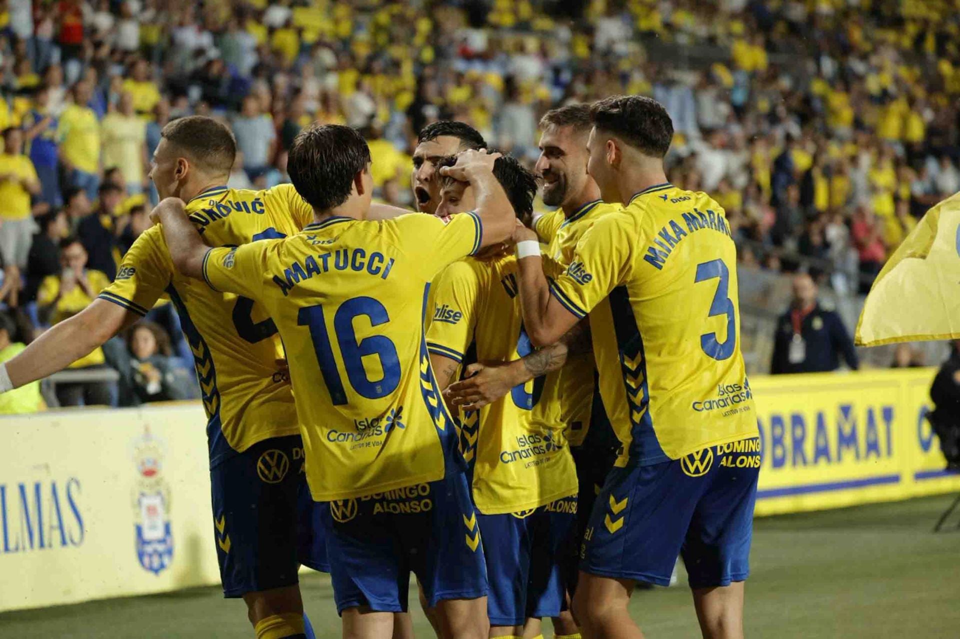 UD Las Palmas ante la Real Sociedad B, en imágenes