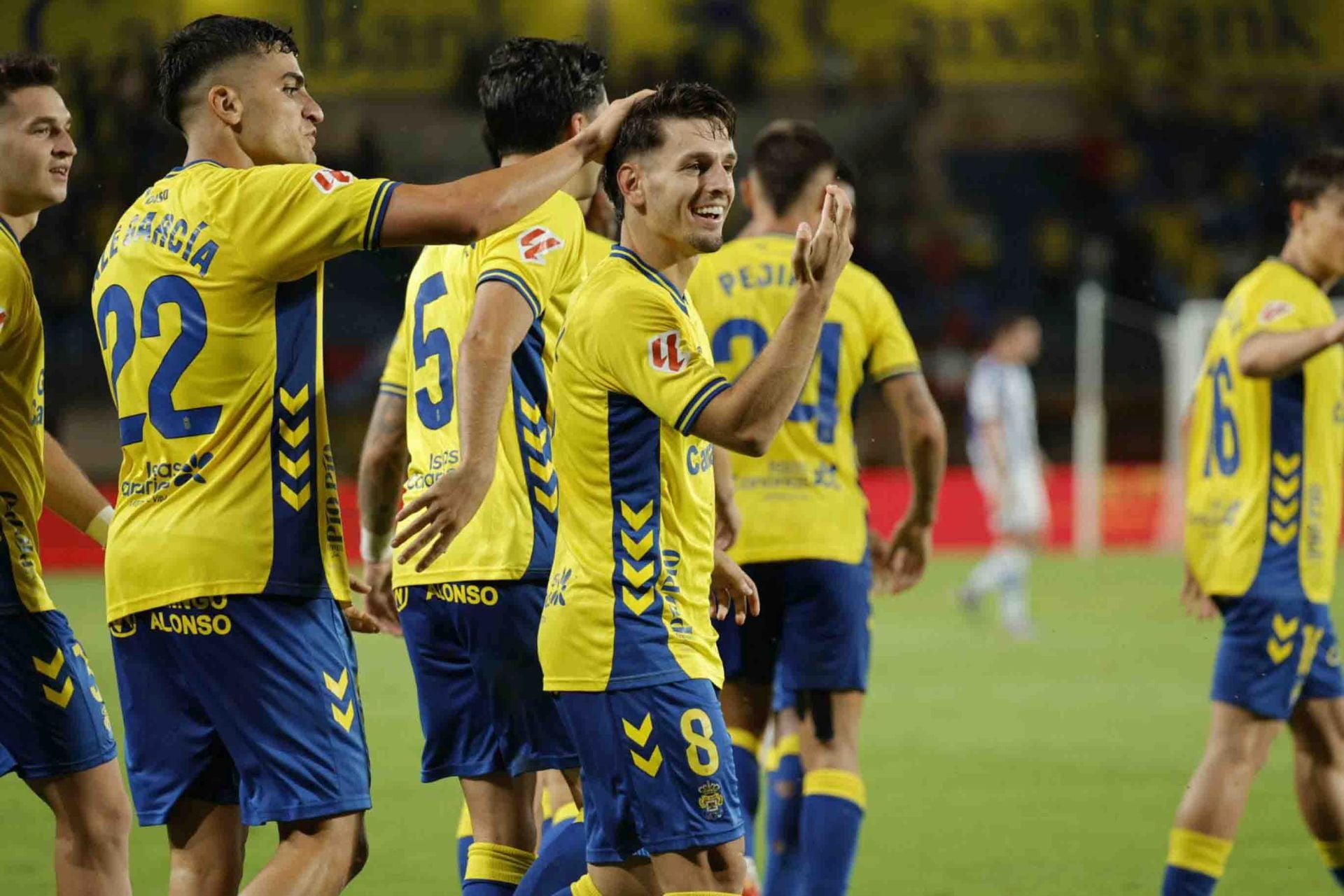 UD Las Palmas ante la Real Sociedad B, en imágenes