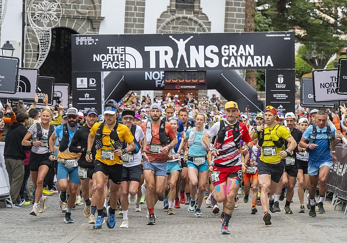 Salida de la modalidad Advance de la Transgrancanaria.