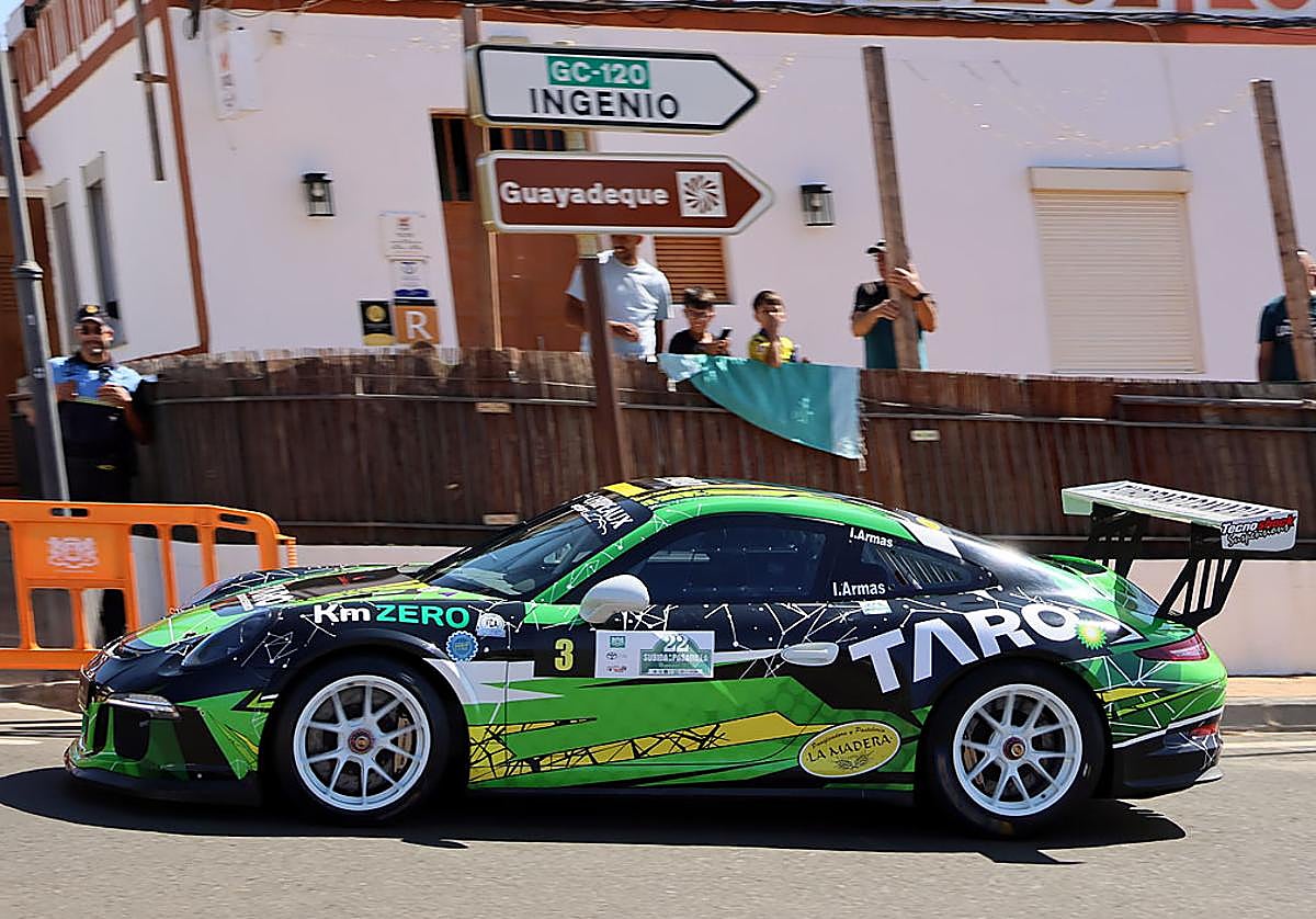 Iván Armas, ganador de la 22ª edición de la Subida a La Pasadilla