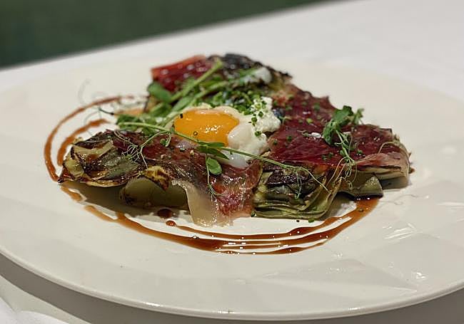 Alcachofas en La Bodega de la Avenida