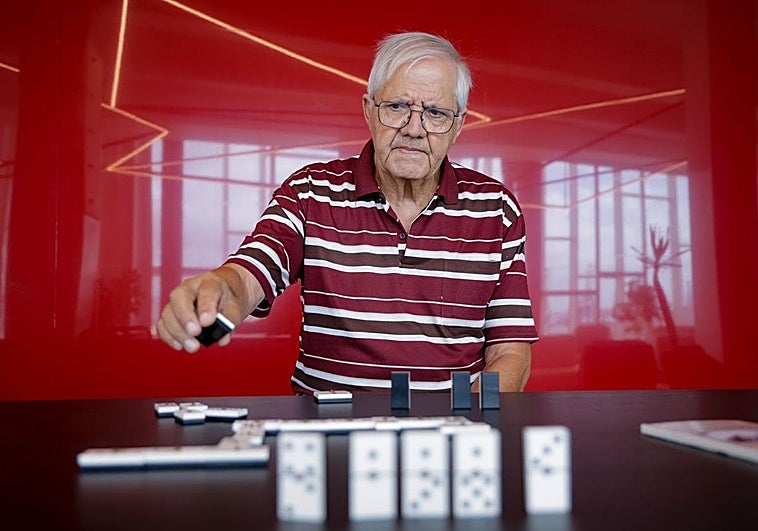 Agustín León diseccionó en las instalaciones de CANARIAS7 algunas claves del desarrollo actual del dominó en nuestras islas.