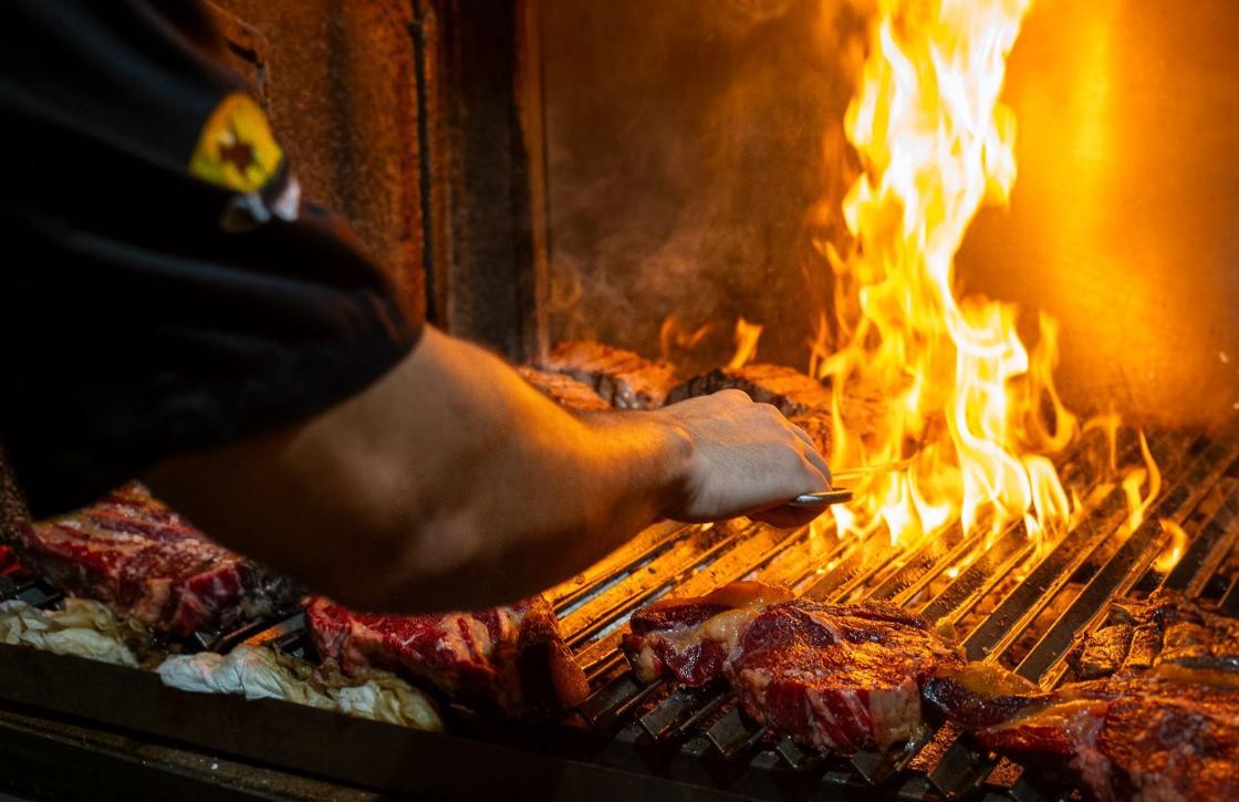 Cata de vino en el Restaurante el Churrasco