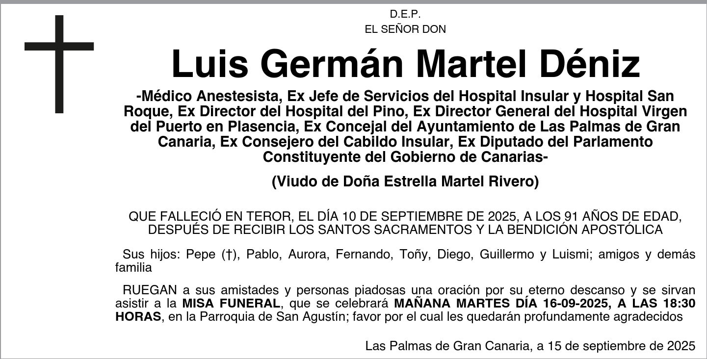 Luis Germán Martel Déniz