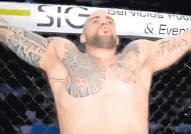 José 'el del Buque' protagonizó una pelea en la categoría de lucha MMA en julio de 2017 en el Gran Canaria Arena.