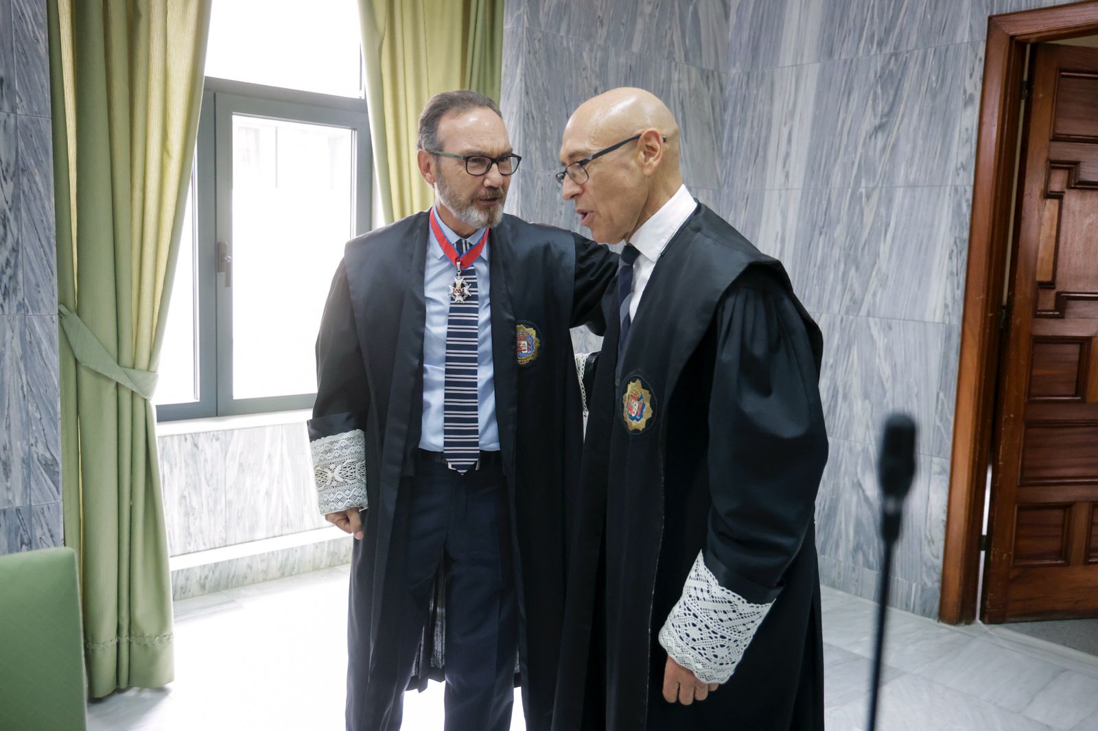 Imágenes de la toma de posesión de Parramón como presidente de la Audiencia Provincial de Las Palmas