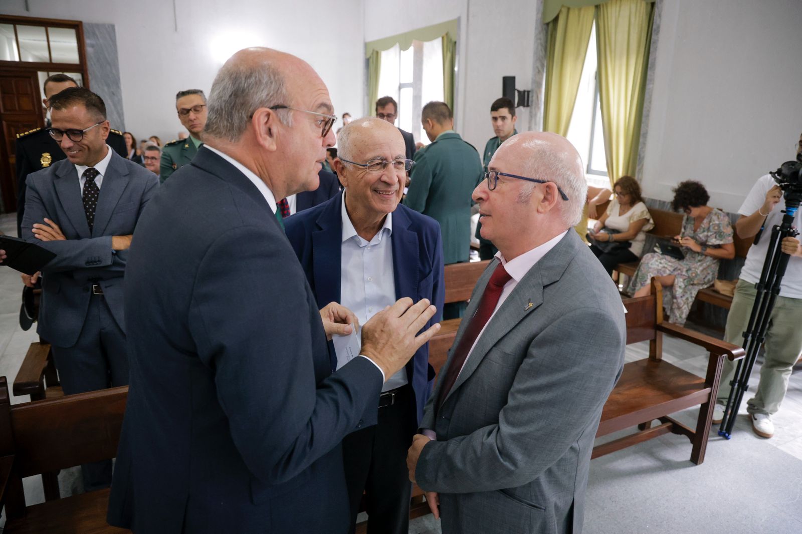 Imágenes de la toma de posesión de Parramón como presidente de la Audiencia Provincial de Las Palmas