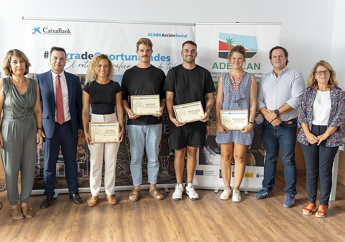 Promotores y beneficiarios de la ayuda.