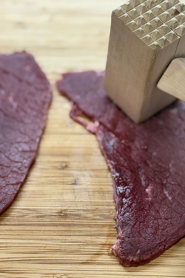 Golpearemos ligeramente los filetes