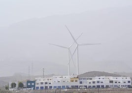 Calima en Gran Canaria.