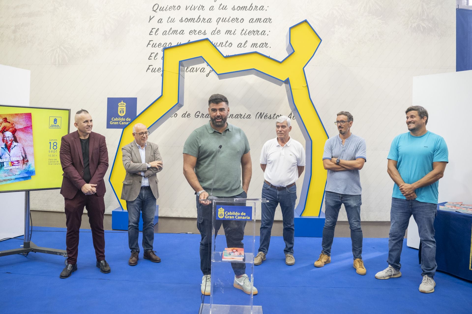 El Cabildo de Gran Canaria se vuelca con el libro &#039;Desde el terrero con memoria y dignidad&#039; sobre el legado del Pollo de La Barranquera I