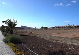 Vista de una de las parcelas de Meloneras 2A que ahora queda desbloqueada.