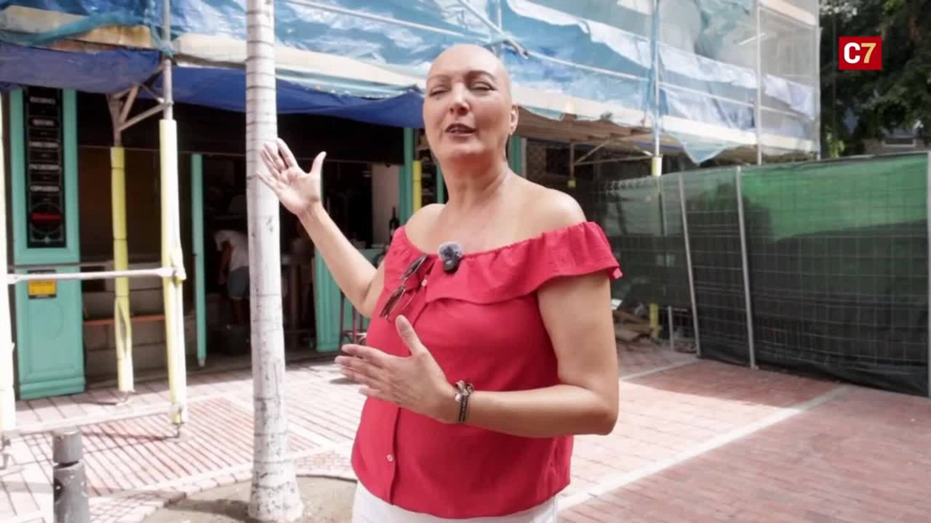 Laly Rodríguez denuncia el destrozo de su local la Valentina