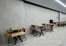 Imagen del área de descanso del Mercadona de Puerto del Carmen (Lanzarote).