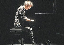 Imagen de James Rhodes en un concierto.