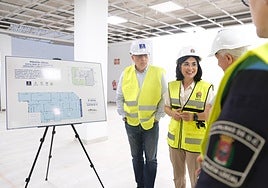 El presidente del Cabildo, Antonio Morales, junto a la alcaldesa, Carolina Darias, en el acto.