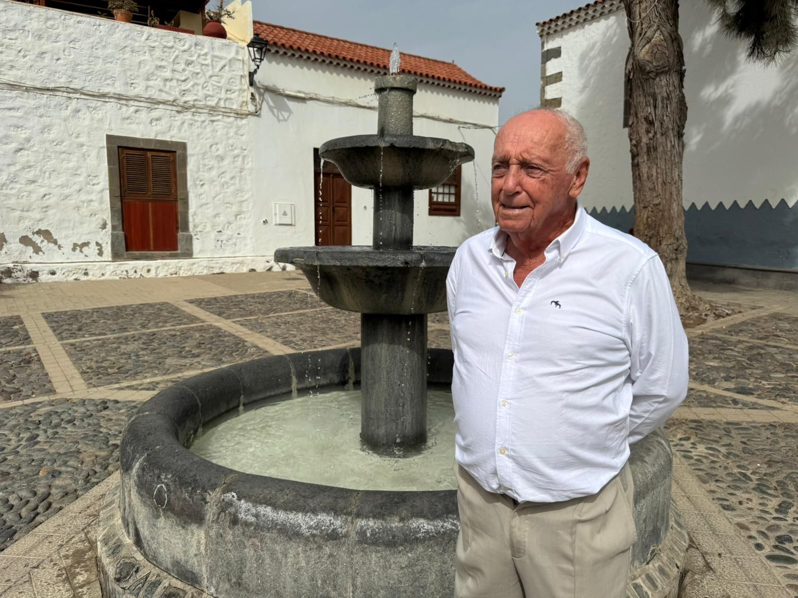 Antonio Santana, pregonero de las fiestas de San Francisco.