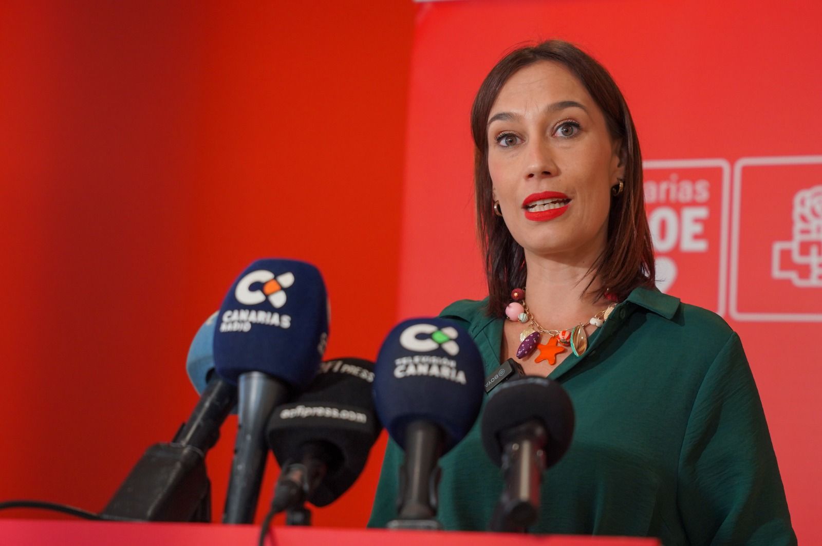 Nira Fierro, diputada y secretaria de Organización del PSOE en Canarias.