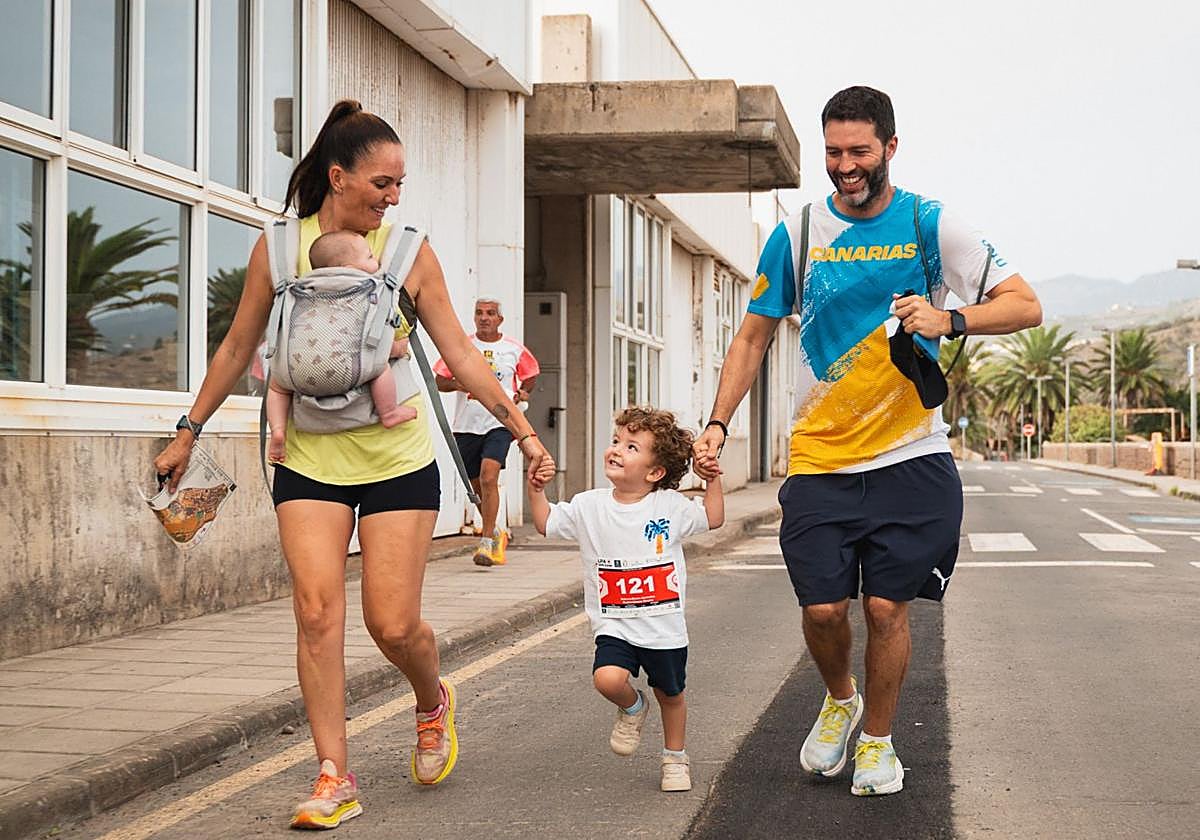 Imagen de la LPA City Race en el Campus Universitario de Tafira.