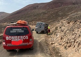 Imágenes del accidente.