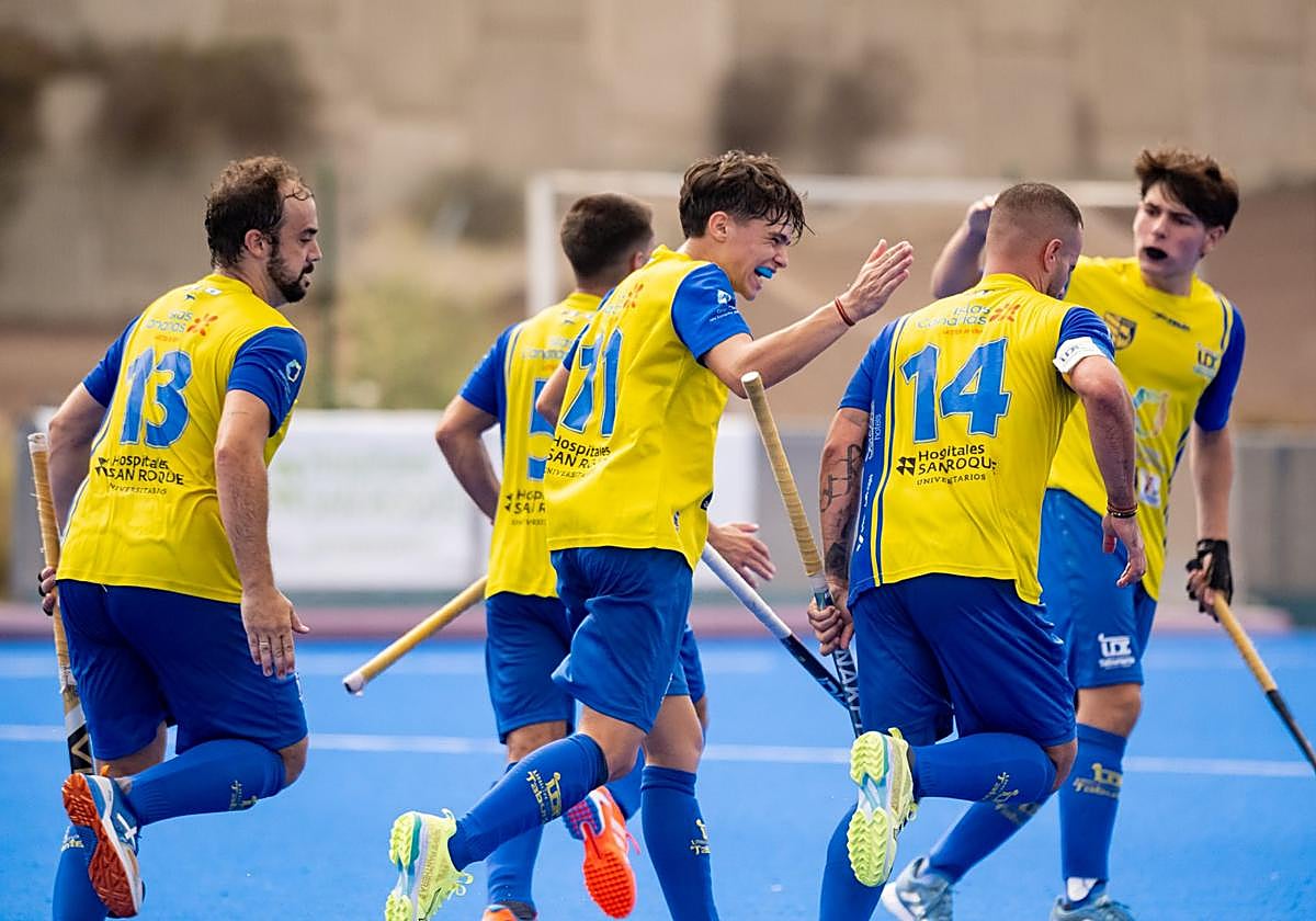 Empate 3-3 del equipo masculino.