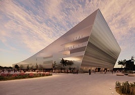 Recreación de cómo será el nuevo pabellón de Infecar.