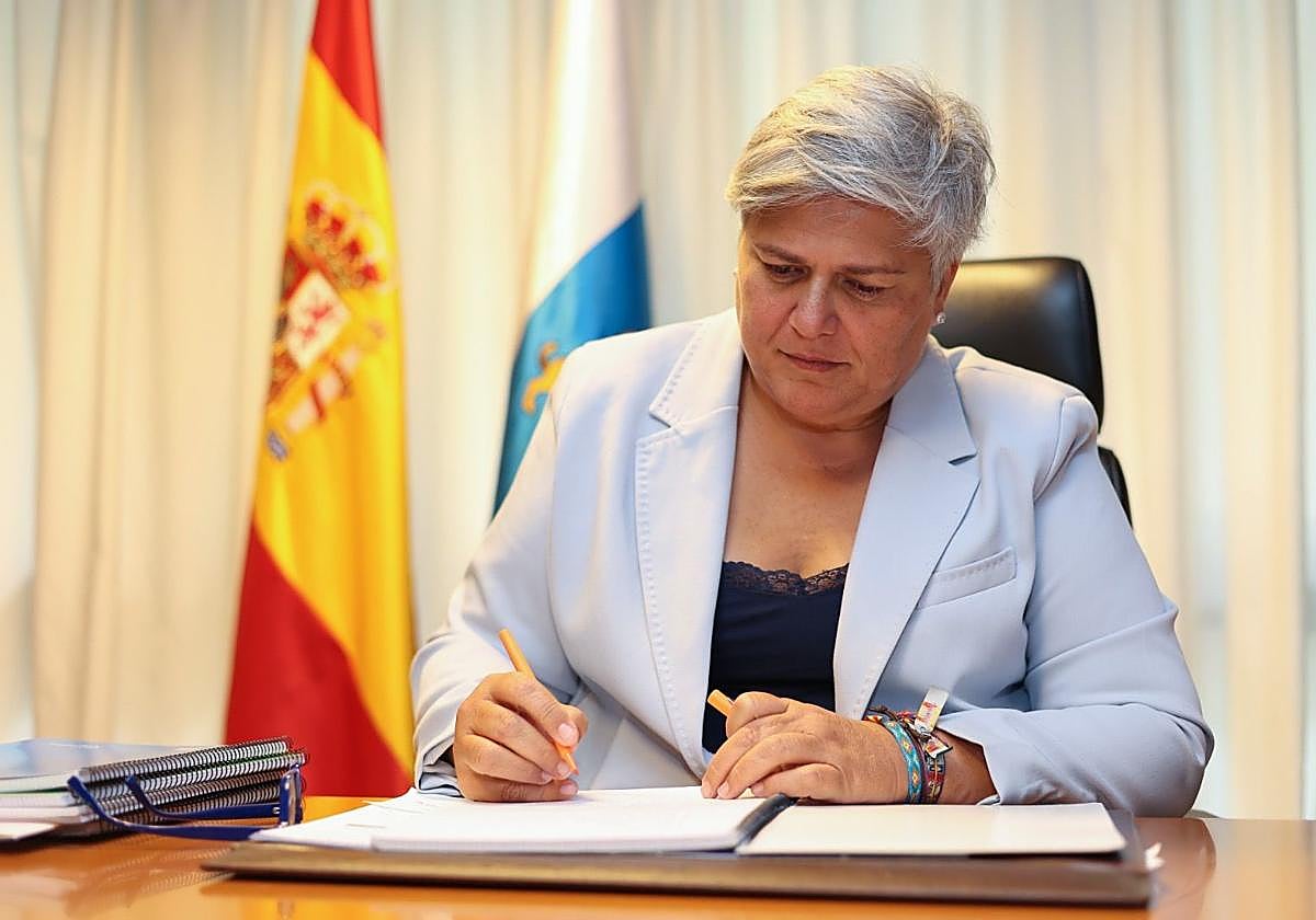 Noelia García Leal, Comisionada de Transparencia.