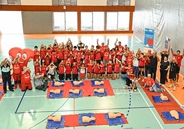 La cantera del CV San Roque aprende a salvar vidas