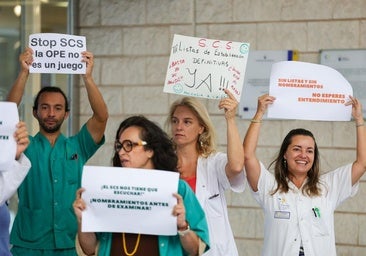 Primera jornada de la huelga médica: «El pediatra no está y necesito que vea a mi hija pronto»