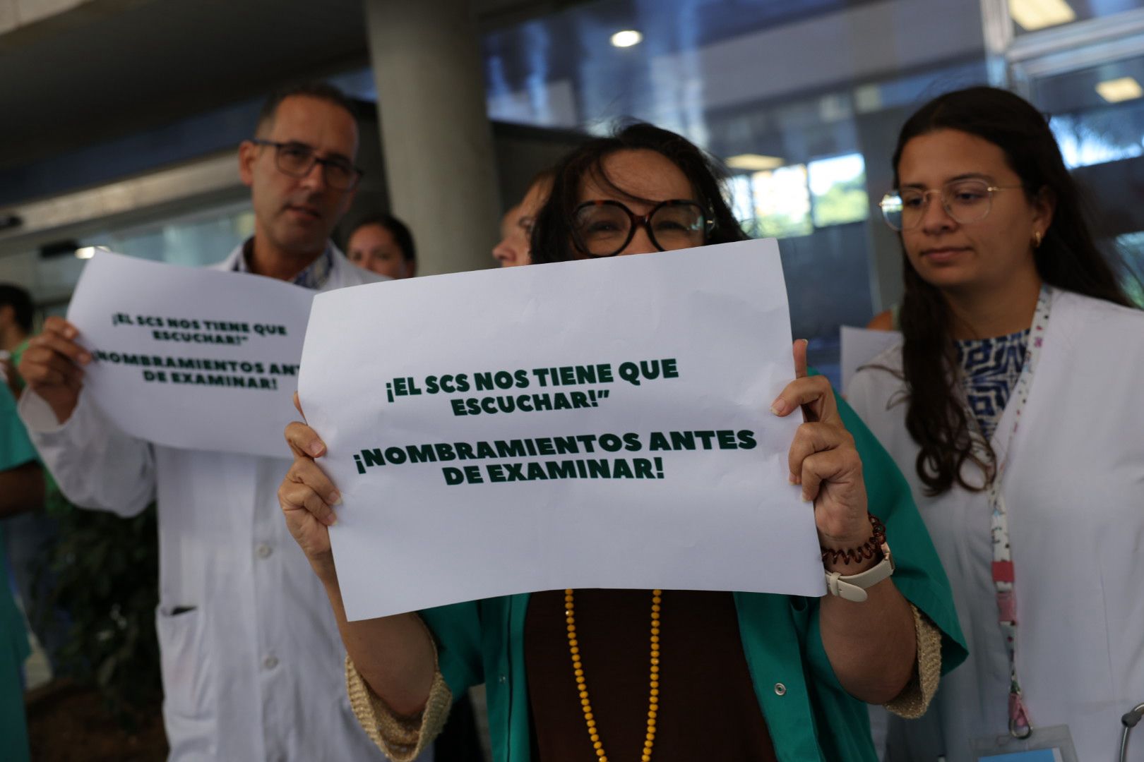 Los médicos arrancan la huelga por la estabilización
