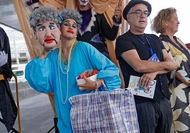 Presentación de la obra 'Lolita Pluma, reina del parque Santa Catalina'.