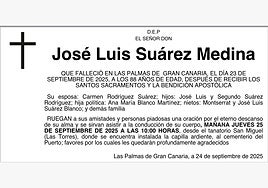José Luis Suárez Medina