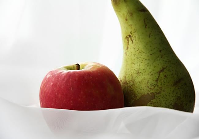 Manzana y pera