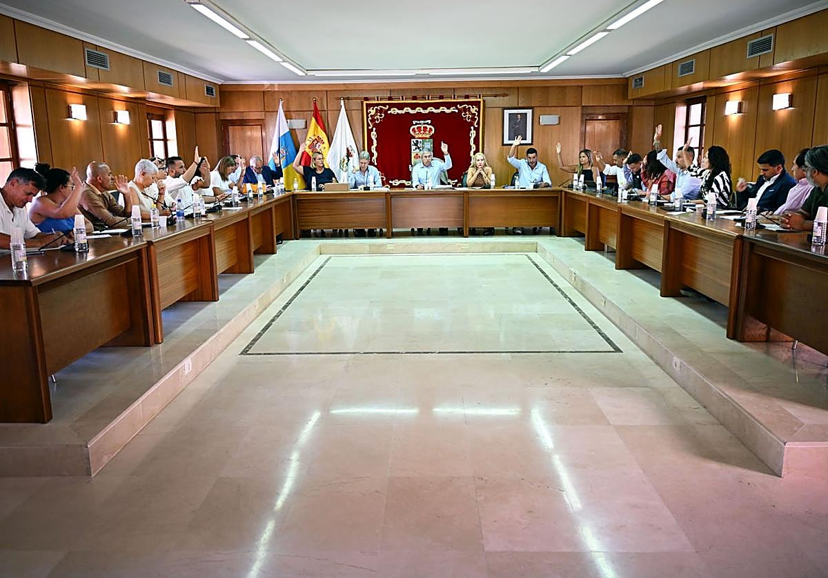 Un momento de la sesión plenaria de este jueves.