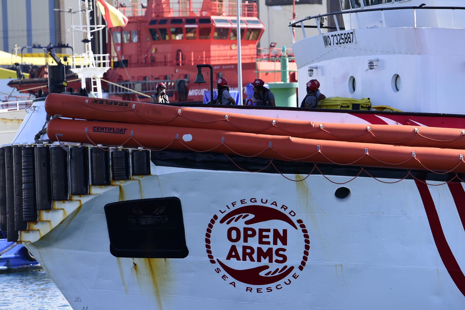 El Open Arms ya está en Las Palmas de Gran Canaria