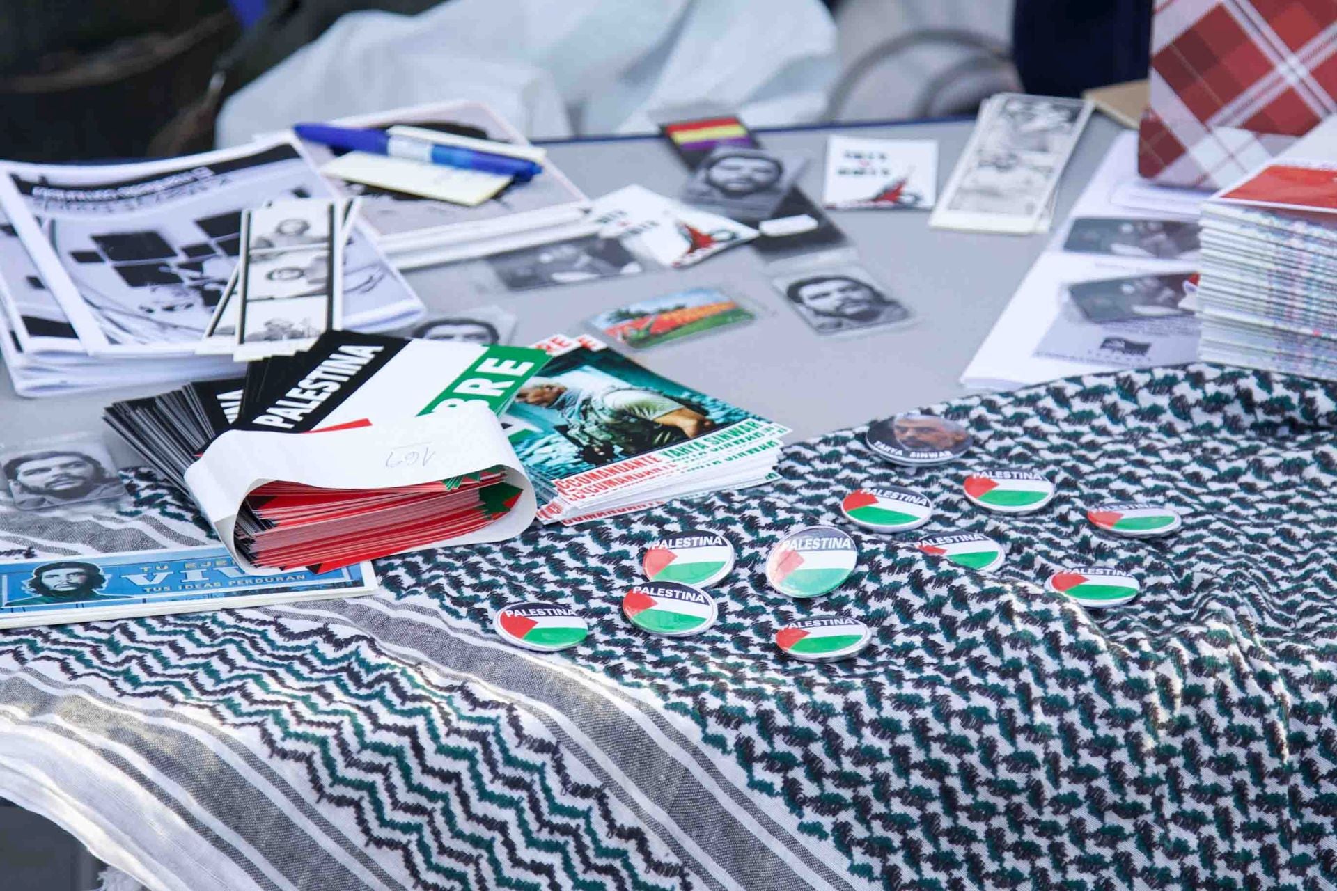 Acto en apoyo a la resistencia Palestina, voces locales e internacionales