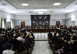La apertura del año judicial 2025-2026 tuvo lugar en el antiguo Palacio de la Justicia de Vegueta.
