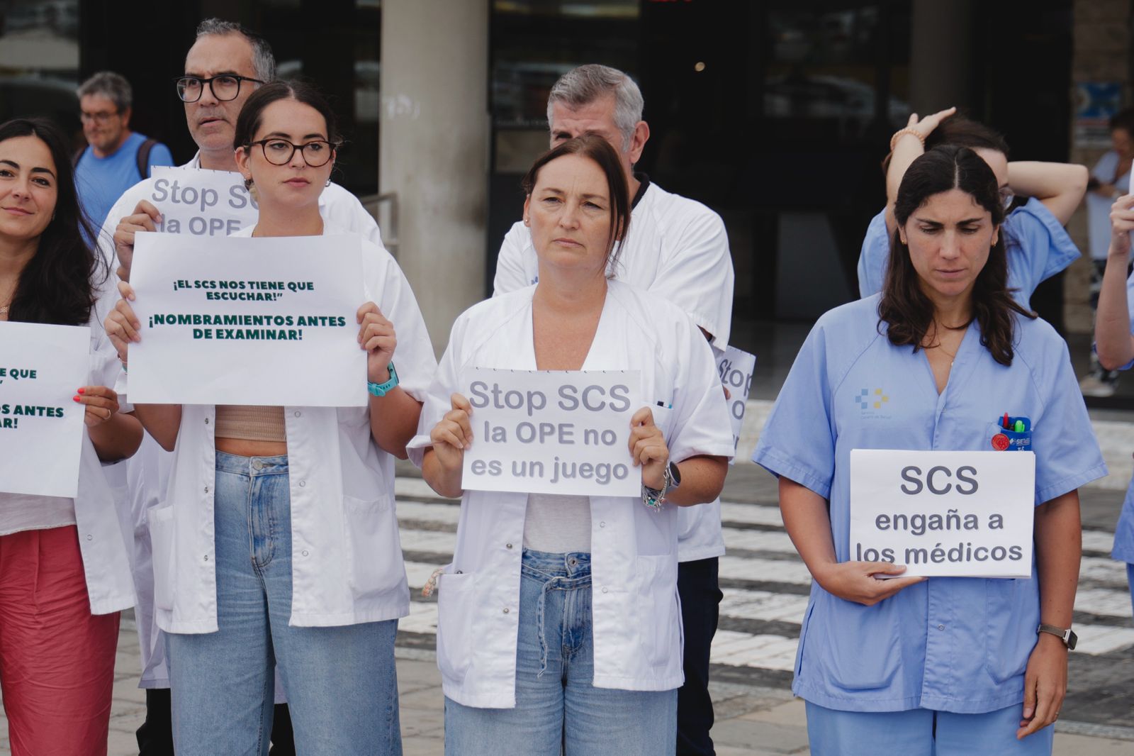 Cuarta jornada de huelga de médicos en Canarias