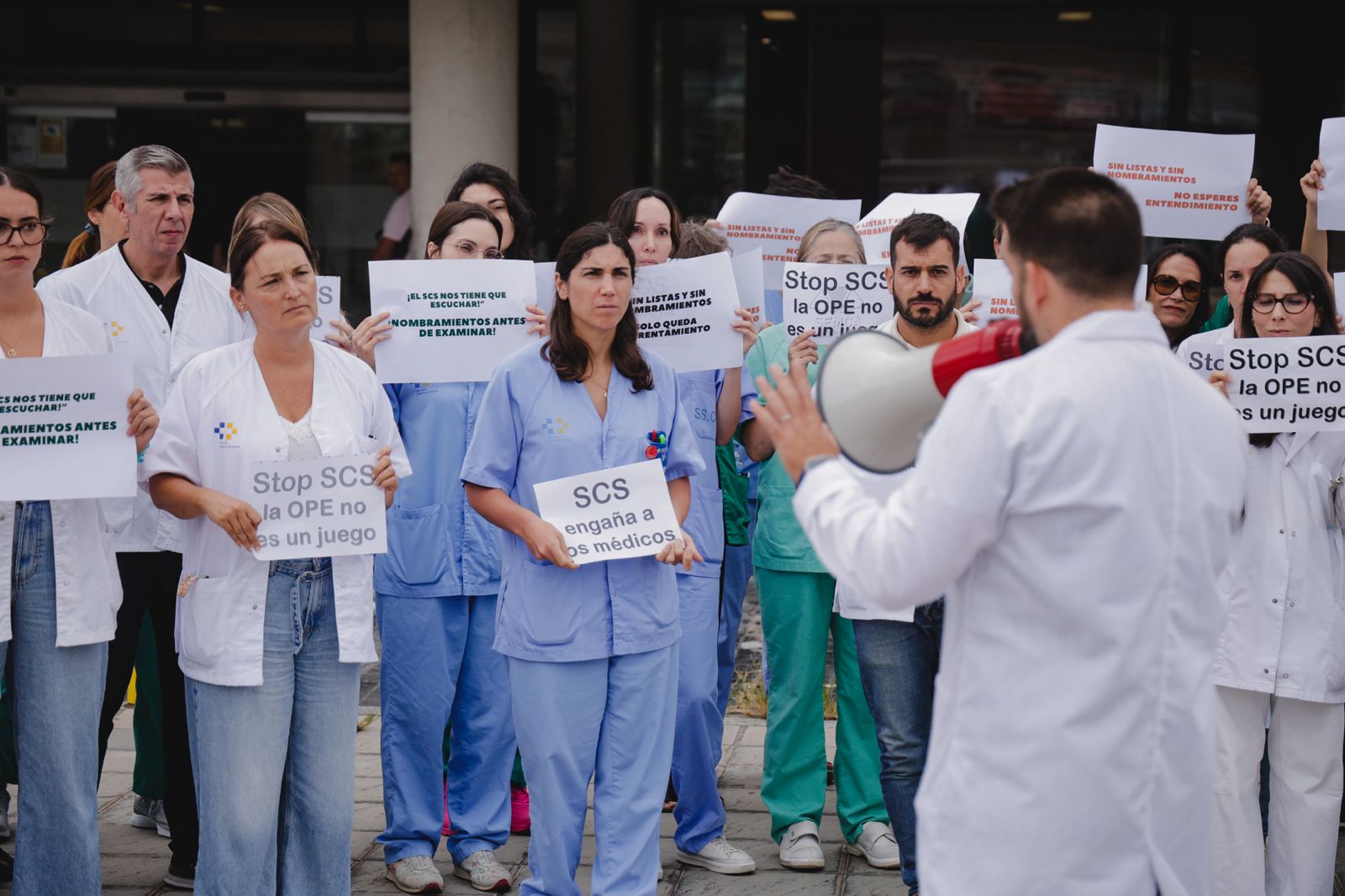Cuarta jornada de huelga de médicos en Canarias