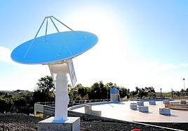 Instalaciones del INTA en el sur de la isla de Gran Canaria.