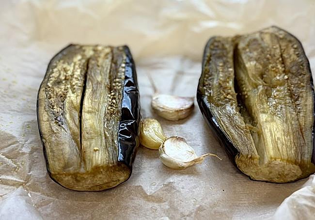 Abrimos paquete después de asar