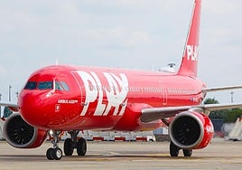 Imagen de archivo de un avión de Air Play.