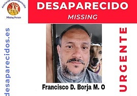 Activan una alerta de búsqueda para Francisco D. Borja M.O , desaparecido en Las Palmas de Gran Canaria